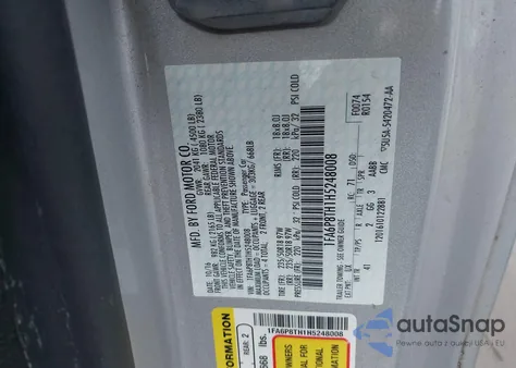 2017 Ford Mustang Ecoboost из США, поврежденный, VIN 1FA6P8TH1H5248008